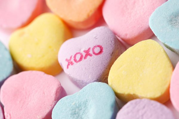 Conversation Hearts Valentine Candy Conversation hearts candy.